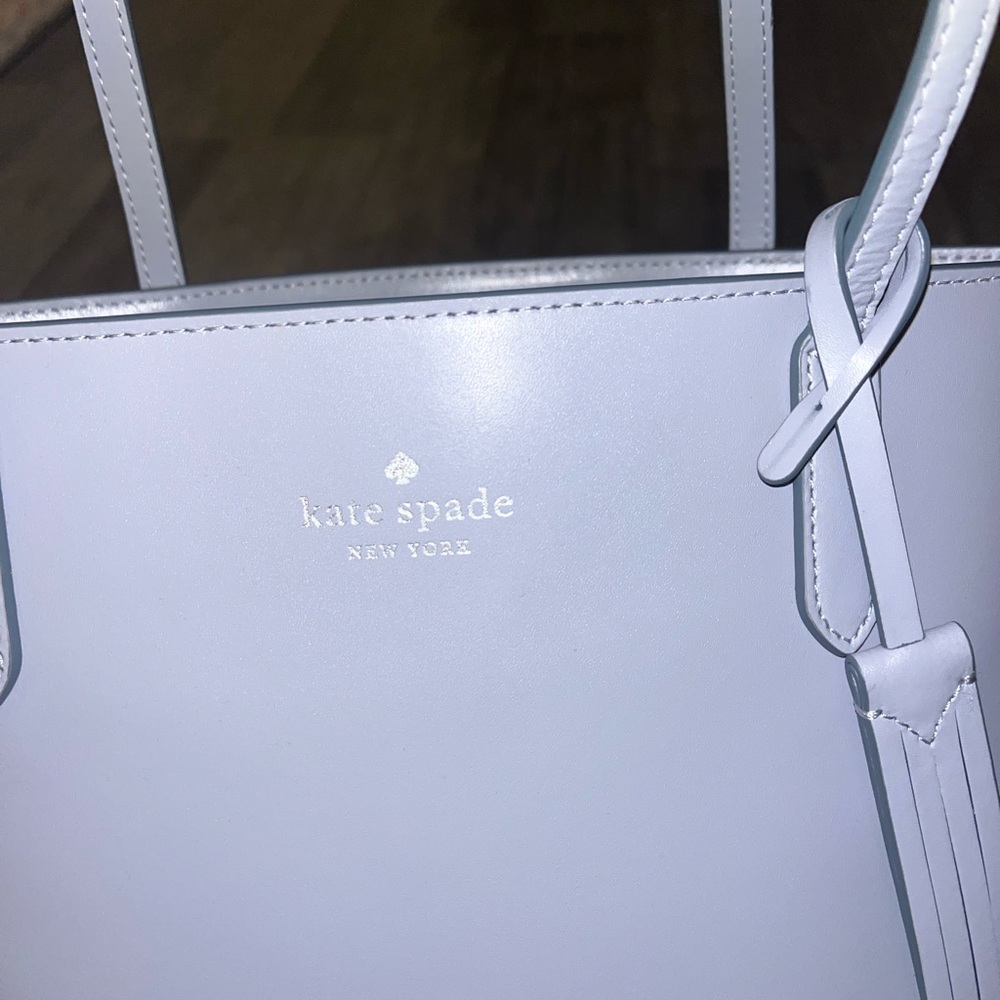 Grey Kate Spade Purse